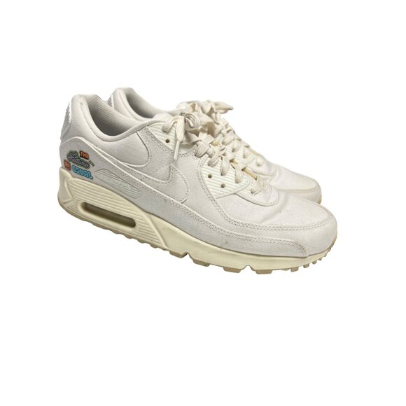 Nike Air Max 90 SE The Future is Equal Canvas Tennis Shoes Sneakers - Picture 9 of 10